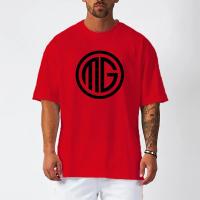 Camiseta de Músculo para Hombres Muscleguys Talla Grande con Hombros Caídos T-Shirt Deportivo de Malla Secado Rápido Fitness Gimnasio Top de Manga Corta Cuidado de la Prenda: Lavado en Máquina - details 13