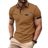 Polo de manga corta para hombre, camisetas informales, tops de verano - details 43