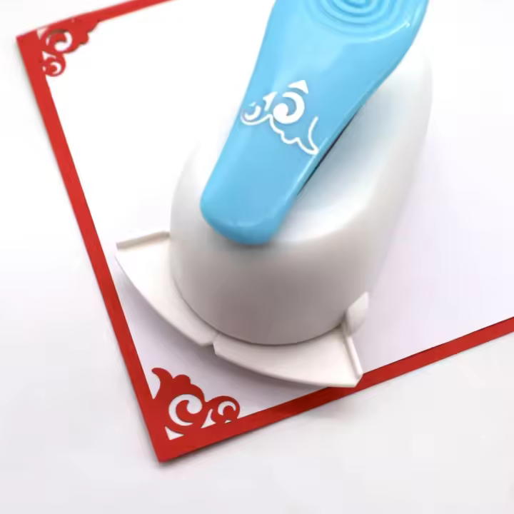 Perforadora de esquina artesanal de ángulo ajustable, recortadora de artesanía, dispositivo de estampado, perforadora de esquina, perforadora de Agujero hueco, perforadora de papel - 1