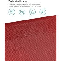 Silla de Senderismo Tumbona Reclinable Plegable, Ligera, 55 x 193 x 31 cm, Carga 150 kg - details 16