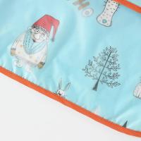 Babero de manga larga para bebé, bufanda con estampado de dibujos animados, impermeable, paño para eructar - details 6