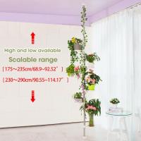 Soporte de 7 Niveles para Plantas Interiores Decorativo de Metal para Macetas - details 1