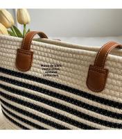 Bolso de Paja Grande para Mujer Estilo Nuevo, Capacidad de Bolso de Playa, Bolso de Hombro Único, Bolso de Paja para Mujer - details 5