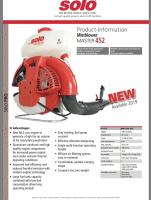 Pulverizador de 70cc 423 452, mochila pulverizadora, motor de gasolina de dos tiempos de alta potencia, máquina insecticida duradera y eficiente en combustible - details 0