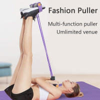 Cuerda de tensión multifunción, 6 tubos, Pedal elástico de Yoga, banda de resistencia, cuerda de tensión de látex Natural, equipo de Fitness - details 7