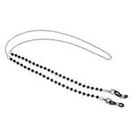 Cadena de Gafas de Plástico Blanco con Cuentas de Perlas y Encanto de Corazón - details 15