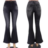 Pantalones vaqueros retro de cintura media para mujer, pantalones vaqueros con bolsillo, moda informal - details 4