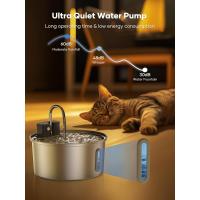 Fuente de Agua para Gatos Inalámbrica 108oz/3.2L Operada por Batería de Acero Inoxidable - details 3