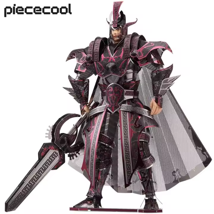 Piececool-Kits de construcción de modelos, rompecabezas de Metal 3D del Coronel del Imperio Qin, juego de bricolaje, rompecabezas para juguetes para adolescentes - 1