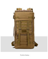 Mochila táctica militar para exteriores para hombre, bolsa de Camping, montañismo, senderismo, viaje, Molle 3P, 60L, 50L - details 11