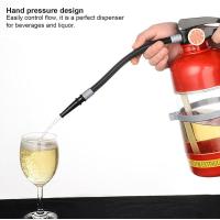 Dispensador de Alcohol Decoración de Hombre en Rojo Pompa para Cerveza, Whisky, Vino - details 1