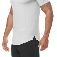 Camiseta ajustada con estampado cruzado personalizado para hombre, ropa deportiva de secado rápido para gimnasio, Fitness, culturismo - details 12