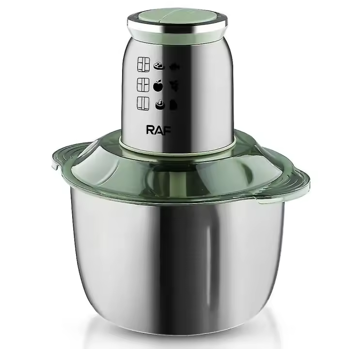 Procesador de Alimentos Eléctrico de 1000W Picadora de Acero Inoxidable para Verduras - 1