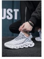 Zapatillas de correr para hombre, zapatos ligeros de suela gruesa para exteriores, calzado de entrenamiento para caminar - details 12
