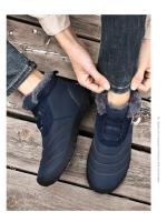 Zapatillas de esquí impermeables para hombre y mujer RUNSUN DAILY de color sólido cálidas para invierno con forro de piel - details 8
