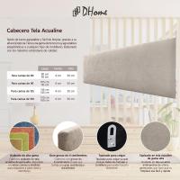 Liso cabeceros Cabezal tapizado Cama Lujo (Tela Beige, 135cm (Camas 120/135/140)) - details 4