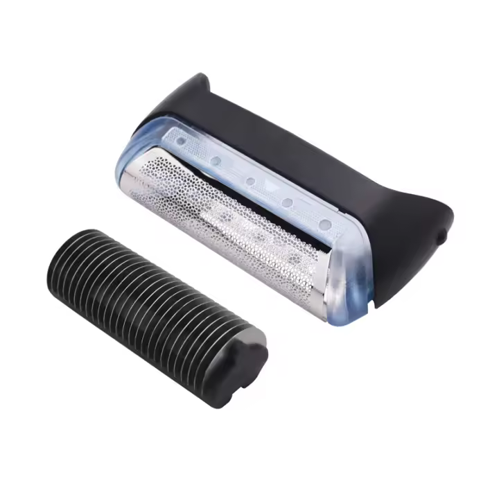 Reemplazo de cuchilla para afeitadora/lámina de afeitar y cortador para Braun 10B/20B/20S, lámina de repuesto para afeitadora + cuchilla cortadora - 1