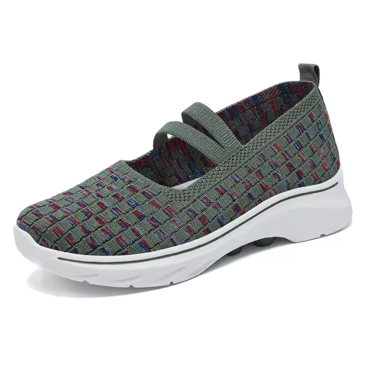 Zapatos Deportivos informales para mujer, zapatillas planas para caminar - 1