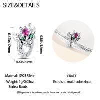 Pulsera Original Fit 100% Plata de Ley S925 Encantos de Huevo de Dragón para Mujeres Joyería DIY Cuentas de Cumpleaños Pascua - details 21