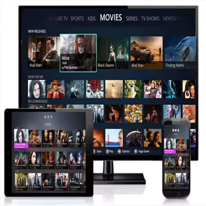 IPTV España 4K WiFi DVB Decodificador Envío Rápido desde España - 1