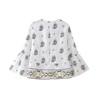 BUNO-pantalones de pierna ancha para mujer, pantalón largo recto y holgado con bordado de flores de anacardo, elegante, cintura alta, moda de verano, 2025 - details 4