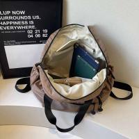 Mochila deportiva de nailon de estilo coreano, bolso de hombro de viaje de nailon de gran capacidad, bolso de mano de Color sólido, bolso de Fitness para ordenador - details 20