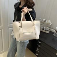 2 unids/set de bolsos de mano versátiles para mujer, bolso de mano de gran capacidad de cuero Pu, bolso de hombro Simple de color sólido - details 11