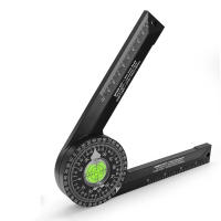 Transportador de sierra Mitre de escala para carpintería, regla de ángulo de 360 °, buscador de ángulos, instrumentos de medición, inclinómetro Digital, herramientas de calibre - details 9