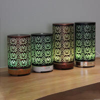 Humidificador de aire ultrasónico de 100ML con difusor de aceite esencial y luz LED de 7 colores tubo largo de cobre rojo loto protección contra sobrecalentamiento - details 19