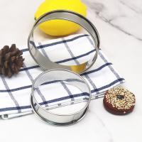 Anillos de tarta para Muffin de acero inoxidable, para hacer alimentos, pastel de frutas, galletas, anillo de tarta doble enrollado, accesorio de cocina de 8/9/10cm, 1 Uds. - details 33