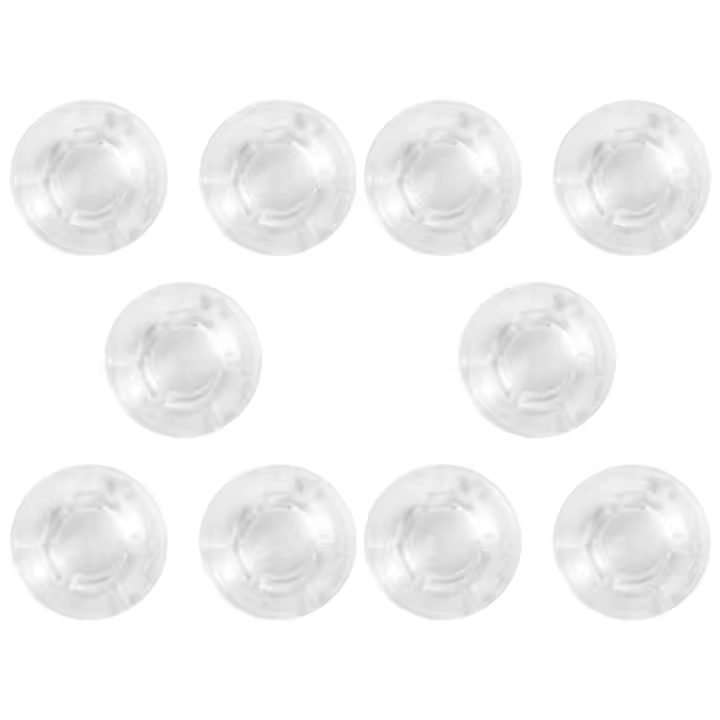 MOOER 10 Uds Pedal de efecto de guitarra tipo seta amplificadores de tapa de clavo interruptor de pie Protector de perilla de Pedal de guitarra - 1