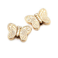 Pulseras de Mariposa de Brass de Alta Calidad 18K Oro Accesorios de Joyería DIY Hechas en China - details 8