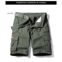 Pantalones Cortos Tácticos Transpirables para Hombre Verano 2025 con 6 Bolsillos Útiles - details 7