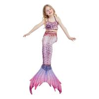 Traje de baño de sirena traje de baño para niños nueva niña traje de princesa de sirena cola de sirena traje de rendimiento para niños - details 13