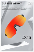Gafas de Sol para Ciclismo Kapvoe 2023 para Hombres y Mujeres Lentes de 4 Piezas Protección UV Material del Marco TR - details 7
