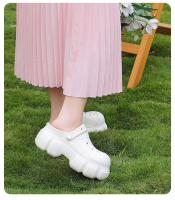 Sandalias De Mujer Para Jardín Y Playa Con Plataforma Impermeables Verano Tacón Alto De 7CM EVA Cómodas Casual Sin Tobilleras - details 6
