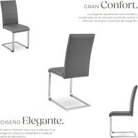 Juego de Sillas de Terciopelo Sillas de Comedor Ergonómicas Versátiles - details 46