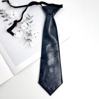 Corbata De Leder Sin Desgaste Estilo Casual College JK/DK Negro Para Mujer Personalidad Cosplay Sin Cuidado Químico Altamente Concernido - details 5