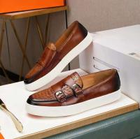 Otoño nuevas de cuero antideslizantes zapatos sociales, moda versátil de estilista británico, zapatos formales de boda Oxford para hombres - details 17
