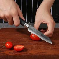 Juego de varillas para afilar tijeras y cuchillos de cocina, herramienta de cocina con patrón láser de Damasco, utilidad de acero inoxidable, cuchillo de Chef afilado para cortar - details 7