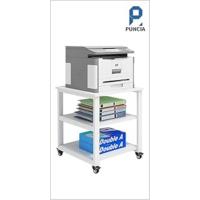 Mueble Archivador de Madera con Ruedas Oficina de Estudio en Casa con 5 Cajones y Soporte de Impresora Ajustable - details 11