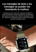 Reloj Inteligente Militar Hombres, SANLEPUS Smartwatch, Pantalla HD de 2.01