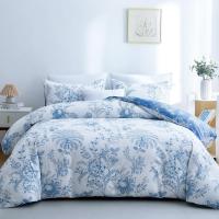 Funda de Almohada Nórdica de 3 Piezas Edredón de Flores con 2 Fundas de Almohada 50X75CM - details 0