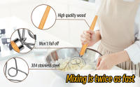 YIGEDA Danish Dough Whisk