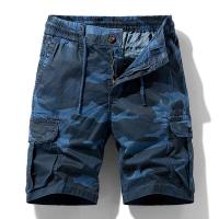 Pantalones cortos casuales de algodón de verano con múltiples bolsillos para hombre, pantalones cortos para correr transpirables para hombre - details 5