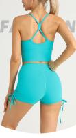 ZHUMU GYM Conjunto de Yoga de Verano de Dos Piezas Chándal de Gimnasio para Mujeres - details 0