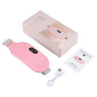 Dispositivo de Alivio de Dolor Menstrual para Mujeres con Calentamiento Eléctrico y Masaje Abdominal Vibrador Terapia Física de Belly Warmer Tipo de Piel Normal - details 16