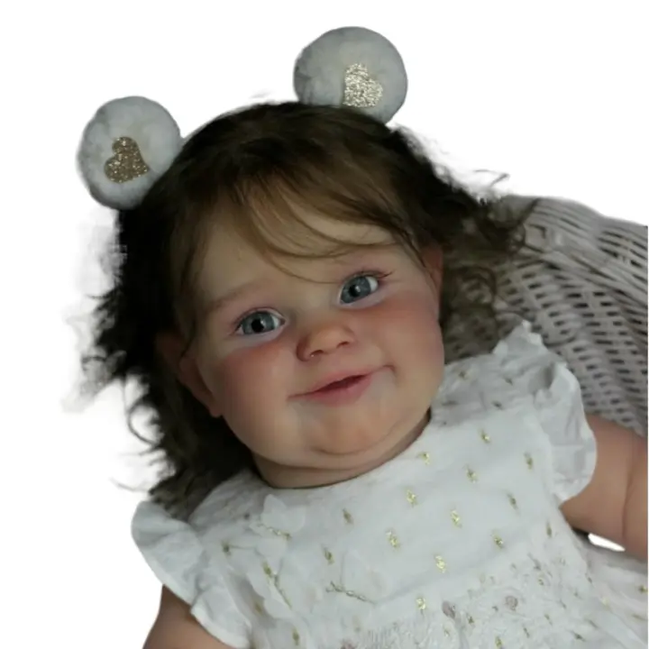 Muñeca De Bebé Reborn Realista De 50 CM Con Piel Pintada En 3D - 1