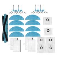 Kit de accesorios para Cecotec Conga 7490, piezas de aspiradora inmortal 8290, cepillo lateral principal, filtro, mopa, bolsa de polvo de tela - details 0