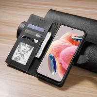 Funda de cuero con tapa magnética con soporte para tarjetas tipo billetera para Xiaomi Poco X7 X6 Pro X5 M5s C50 C40 X4 Pro M4 Pro X3 NFC F3 11T 12 Lite 12T - details 9